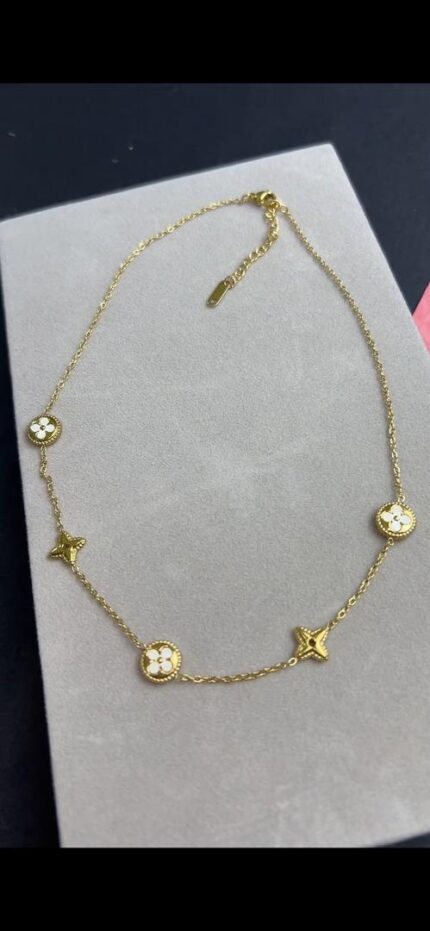 chaîne van cleef acier inoxydable